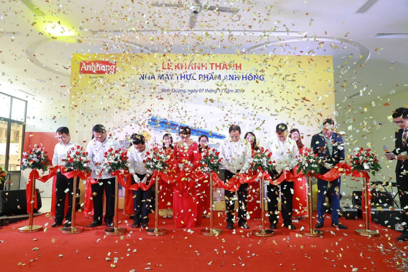 tổ chức sự kiện khánh thành